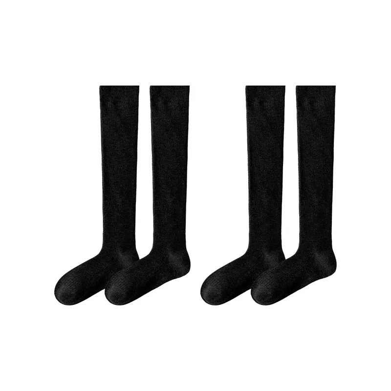 AOKANG Knee High Socks Women's Combo Set-14