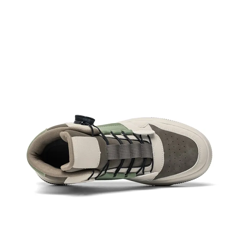 OFFER AITR Anti Slip And Wear Resistant Breathable High Top Skateboard Shoes Men's-9