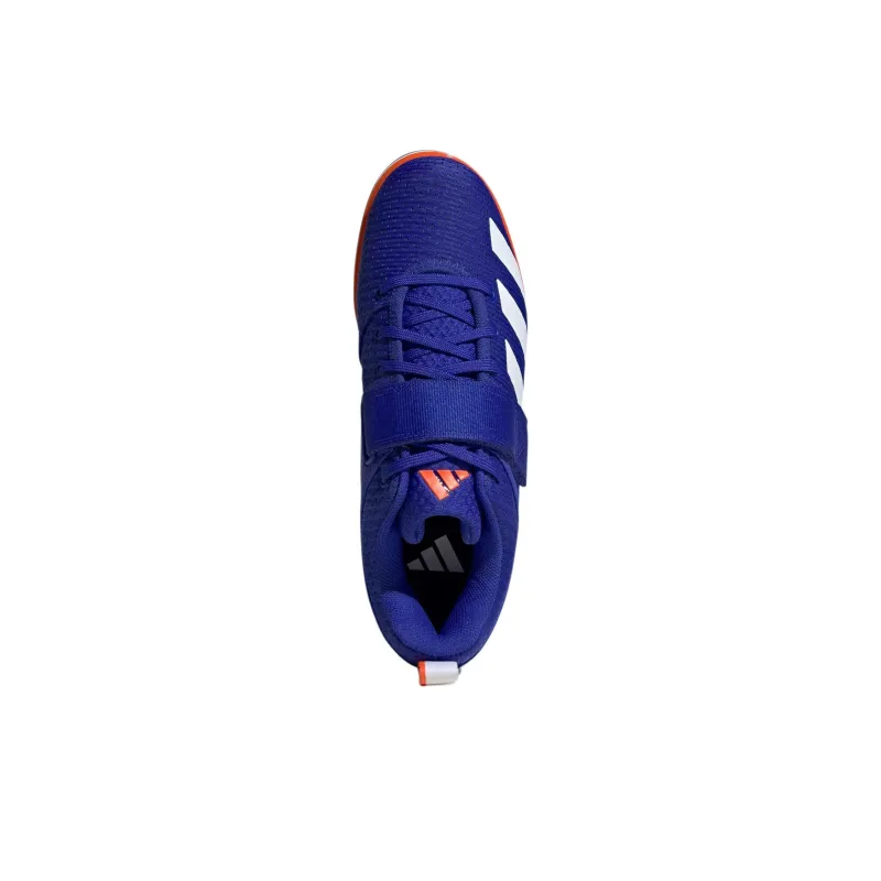 Adidas Powerlift 5 Lucid Blue Cloud White Impact Orange-3