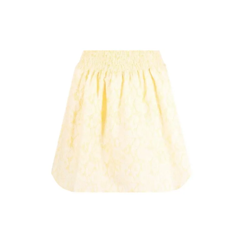 KENZO Short Sleeved Dresses Women's Yellow-5