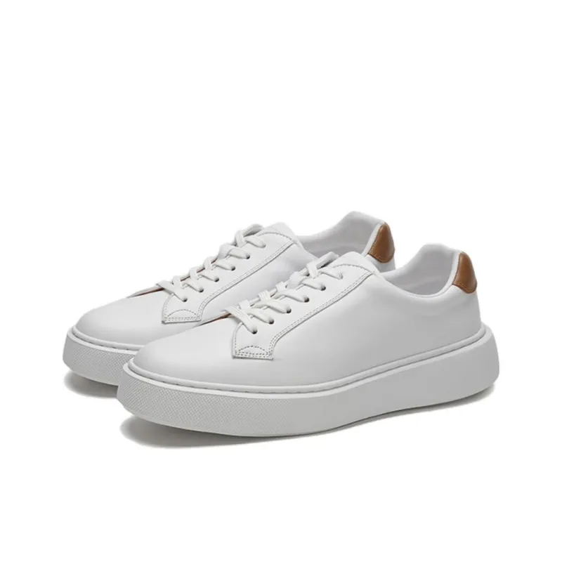 SAINT ANGELO Low Top Skateboard Shoes Men's White-1