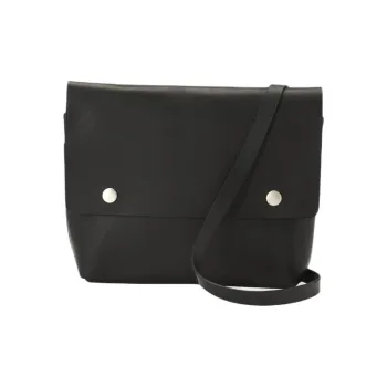 MHL. Cow Leather Crossbody Bag, Shoulder Bag Regular Unisex Black