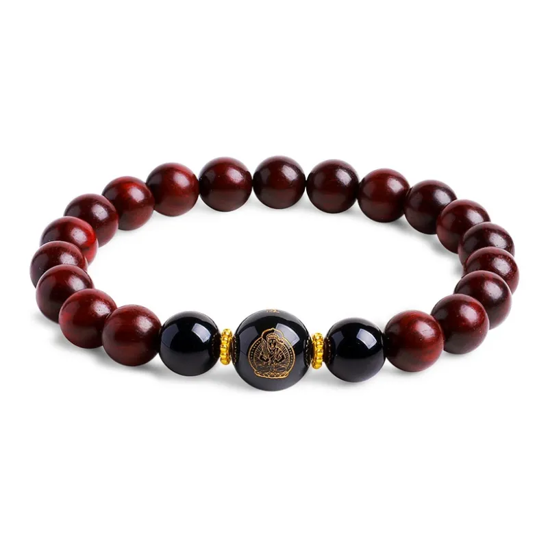 MUSHENGYUAN Rosewood Bracelets Unisex-8