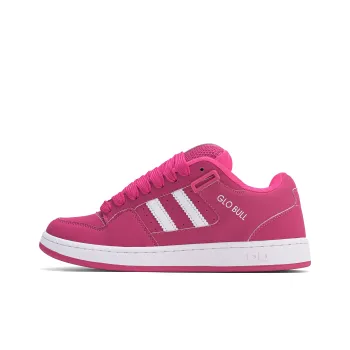 GLO BULL Skateboard Shoes Unisex Low Top Fuchsia