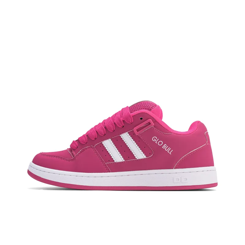GLO BULL Skateboard Shoes Unisex Low Top Fuchsia-0