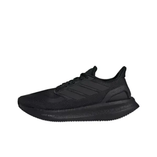 Adidas PUREBOOST 5 Anti Slip Wear Resistant Low Top Running Shoes Women's Black