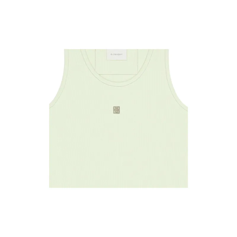 Givenchy 4G Plaque Ribbed Knit Tank Dress-3