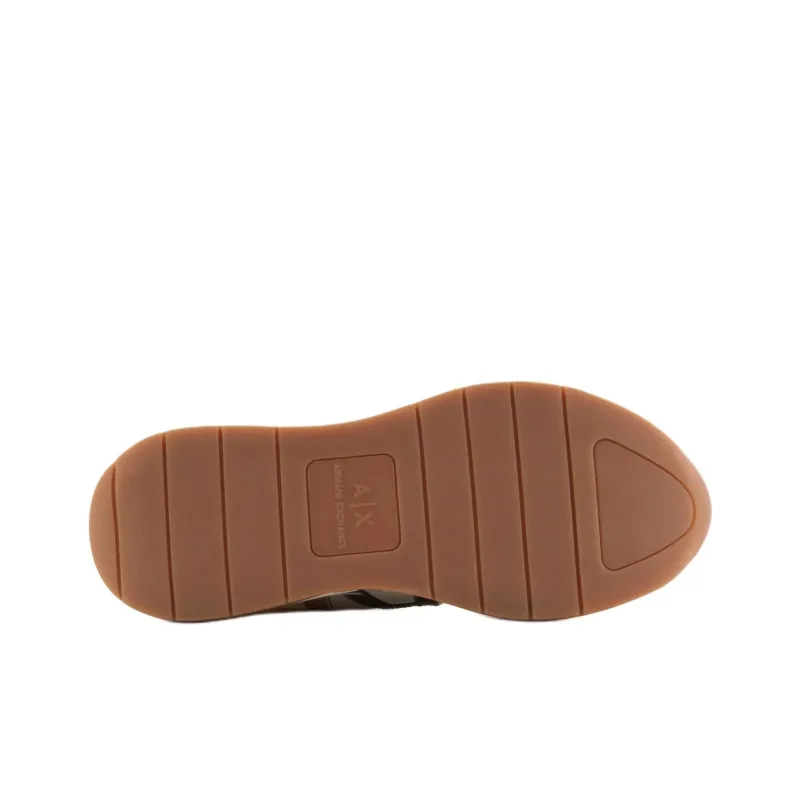 ARMANI EXCHANGEAE Chunky Low Top Casual Shoes Women's Beige-4