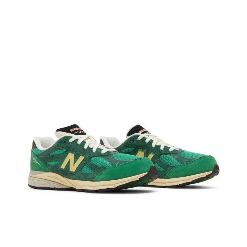 New Balance 990v3 Varsity Green Gold GS-2