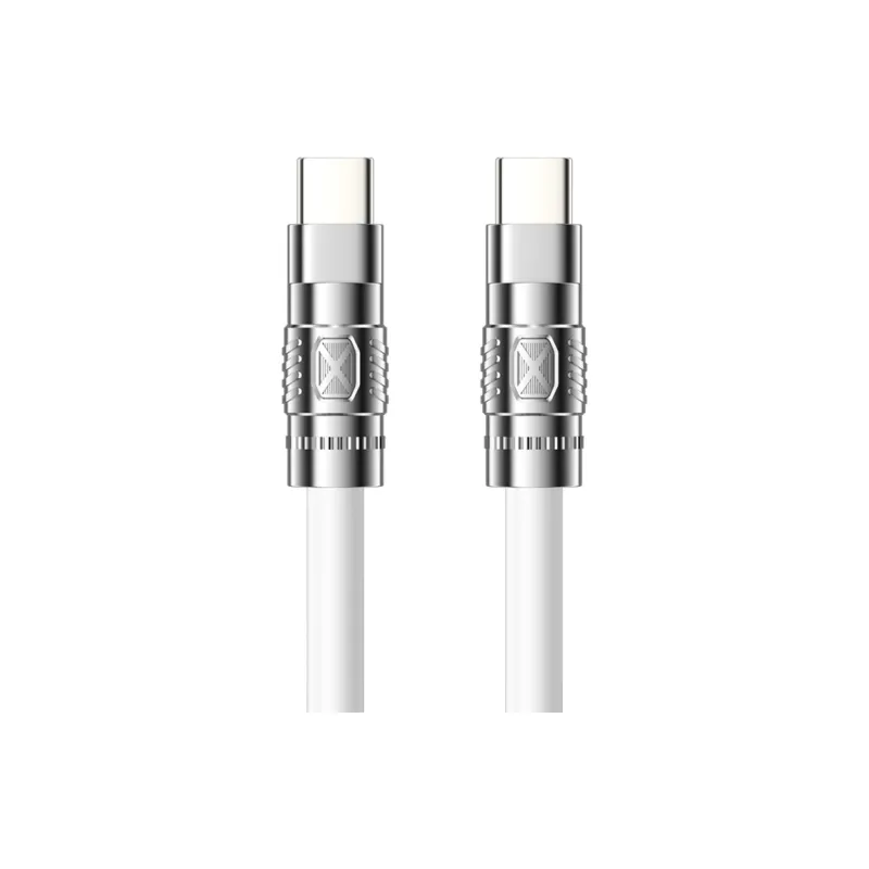 RIRO D20 1.5 Type c To Type c Extended Length Charging Cable With High Rebound TPE Cables-0