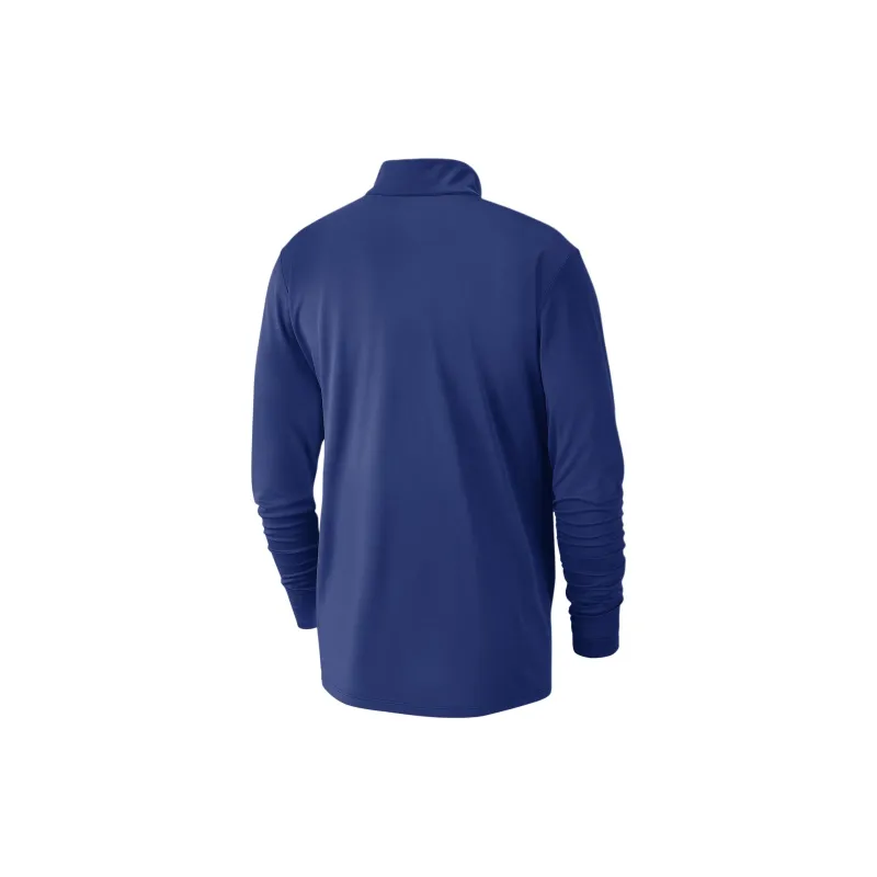Nike New York Knicks City Edition Men's Nike Dri FIT Nba 1/2 Zip Long Sleeve Top-1