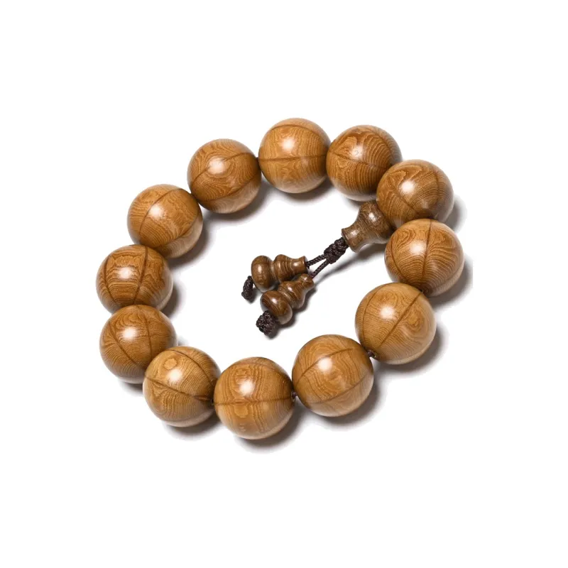 YUSHENGQING Zabelia Biflora Wooden Bracelets Unisex-0