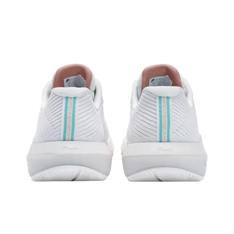 FILA Wear Resistant Low Top Tennis Shoes Women's Standard White-2