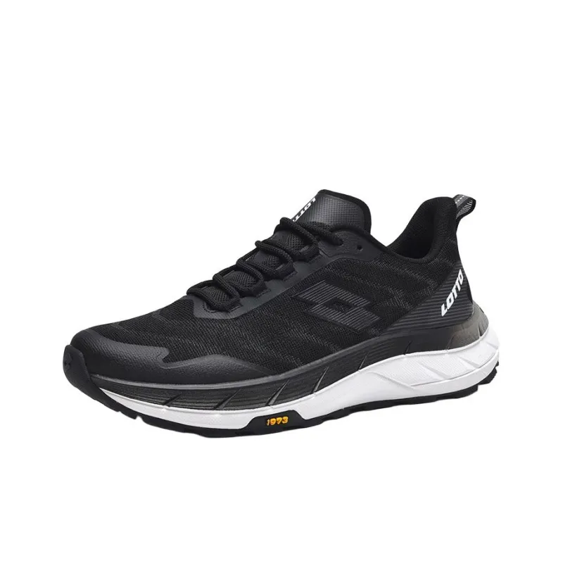 LOTTO Anti Slip Wear Resistant Low Top Hiking Shoes Women's Black-2