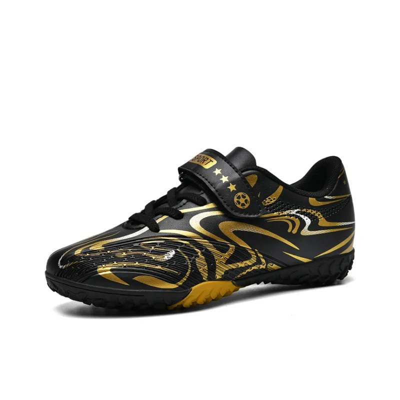 WEJIESS TF Rubber Broken Studs Artificial Ground Soft Ground Firm Ground Anti-Slip Wear-Resistant Soccer Shoes Unisex-10