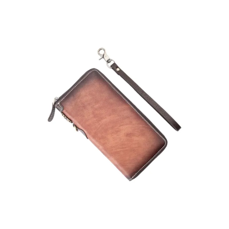 LARTIGENT Top Grain Cow Leather Wallet Men's Multicolor-3