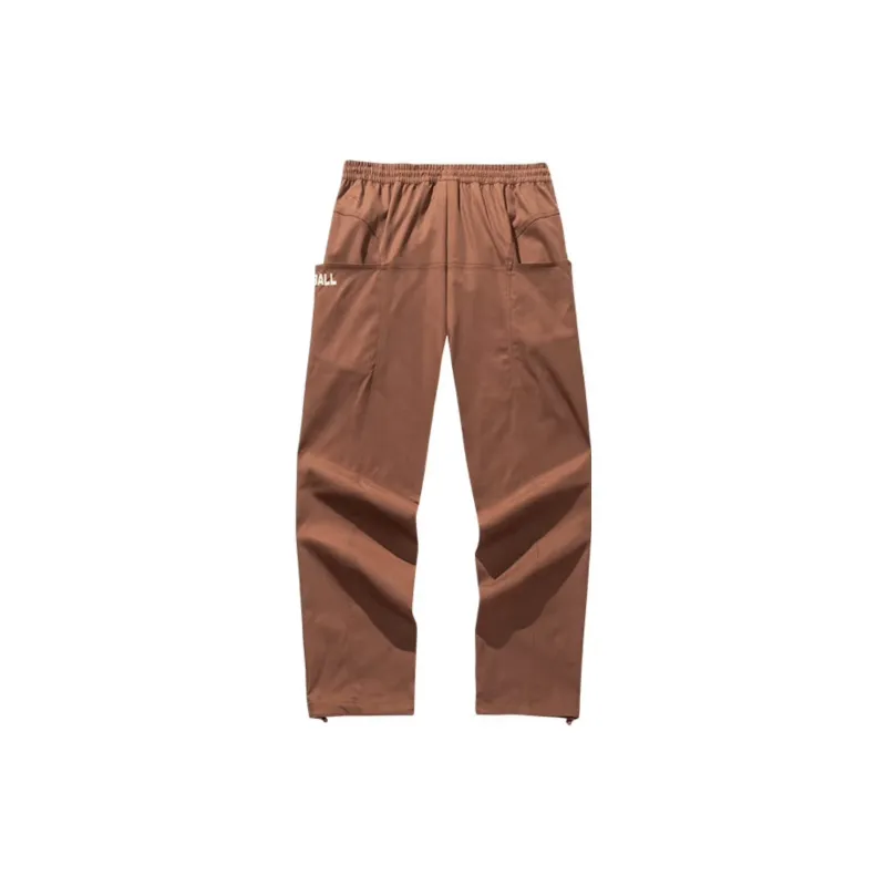 Anta Basketball Collection Casual Pants Unisex Deep Autumn Brown-1