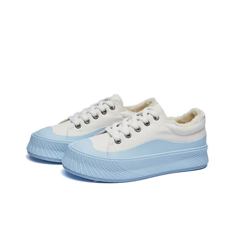 Fawn Miri Warm Anti-Slip And Wear-Resistant Low-Top Skateboard Shoes Women's-16
