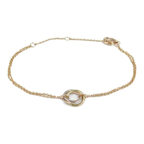 Cartier 2010s 18K Yellow Gold Trinity Bracelet