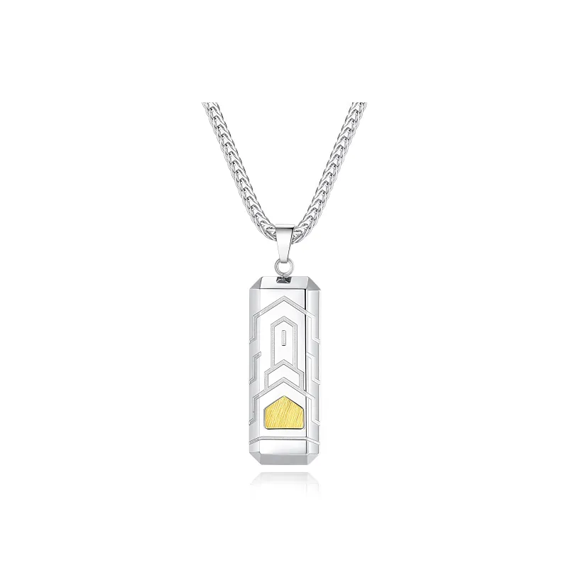 XIAOHANGJIA·TAIKONGZAOWU Titanium Steel Necklaces Unisex-0