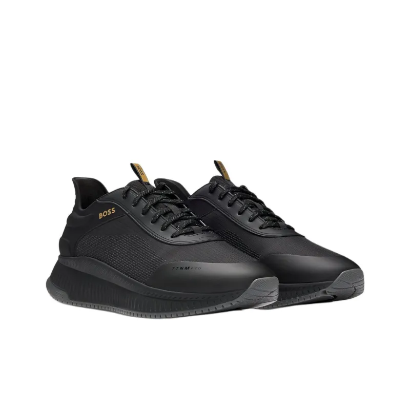 HUGO BOSS Ttnm Evo Low Top Casual Shoes Men's Black-1