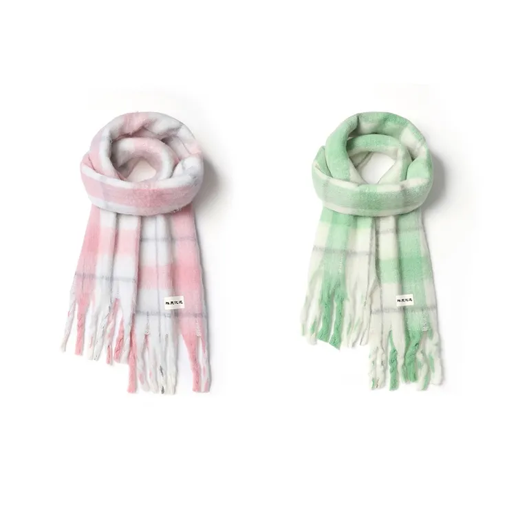 Yalu Preferred Knit Scarves Unisex-19