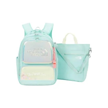 THE NORTH FACE Polyester Backpack And Handbag Combo Set Kids' Light Green
