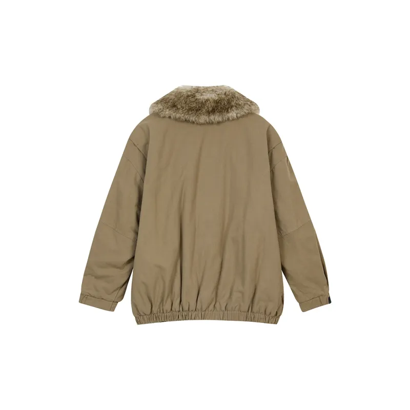 ELF SACK Puffer Jacket Women's Vintage Khaki-1