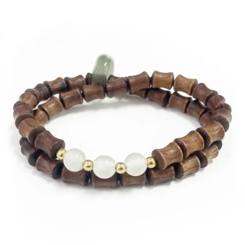 Kowloonko Padauk Wooden Bracelets Unisex