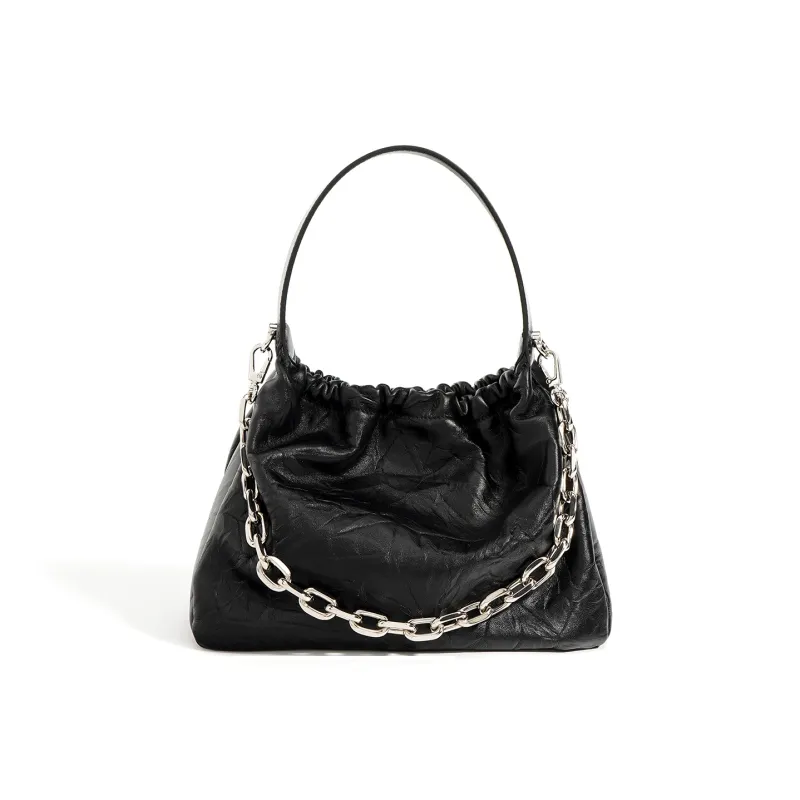 COURONNE Top Grain Cow Leather Handbag Women's Multicolor-11