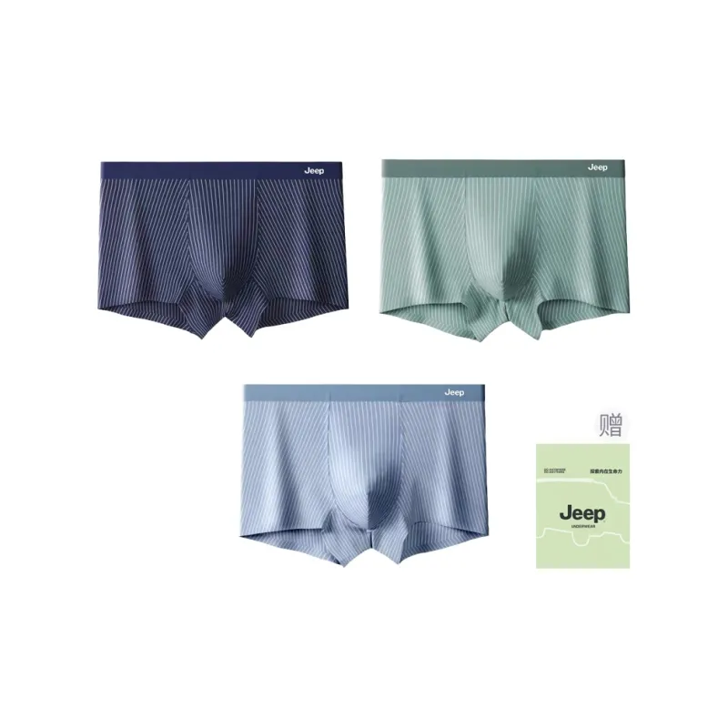 Jeep Underpants Men's 3-Pack Gift Box Sets-0