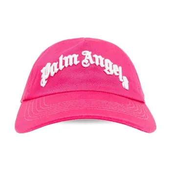 PALM ANGELS Logo Embroidered Baseball Cap