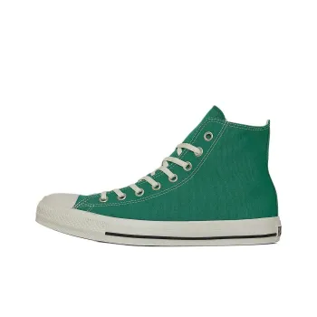 Converse All Star Anti Slip Wear Resistant High Top Canvas Shoes Unisex Green