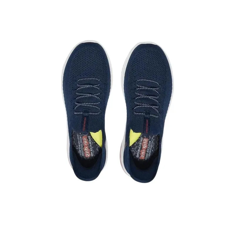 Skechers MENS USA Anti Slip Wear Resistant Low Top Casual Shoes Men's Blue-2