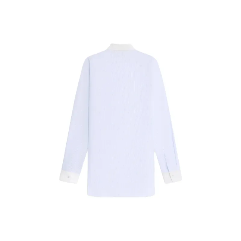 CELINE Striped Oversized Shirt-1
