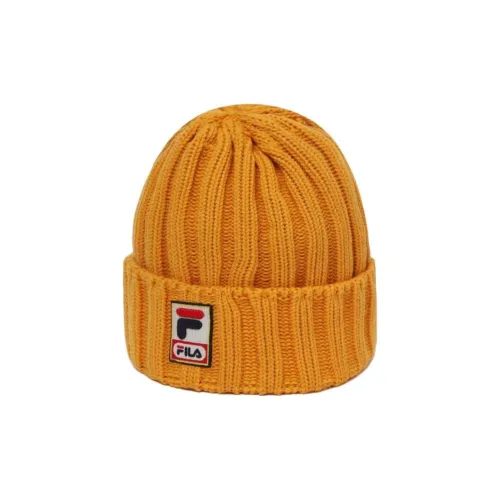 FILA Acrylic Beanies Unisex Orange