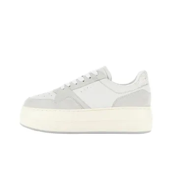 HOGAN Skyscraper Logo Printed Lace Up Sneakers Women's