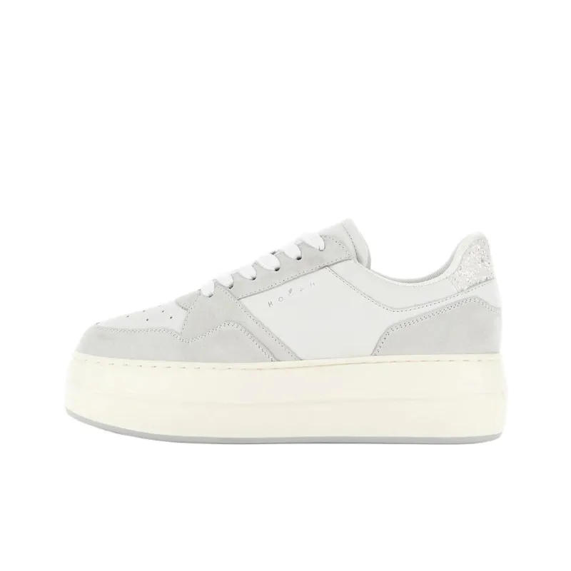 HOGAN Skyscraper Logo Printed Lace Up Sneakers Women's-0