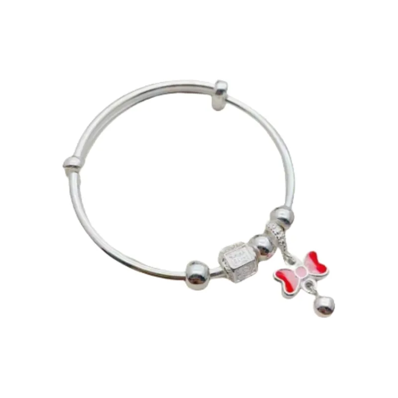 NSAOT 999 Fine Silver Bangles Kids'-0