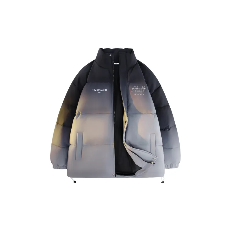 Warrior Ride The Wind And Waves Series Puffer Jacket Unisex-7