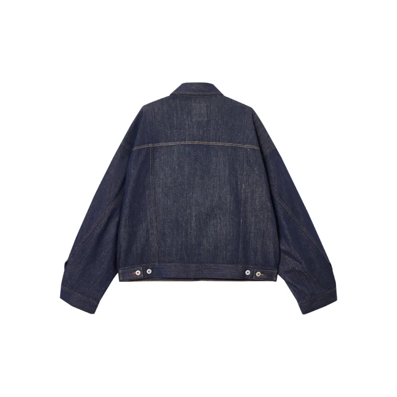 JACK&JONES Jackets Men A14 Dark Denim Blue-1