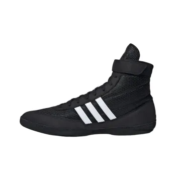 Adidas Anti Slip Wear Resistant High Top Training Shoes Men's Black White