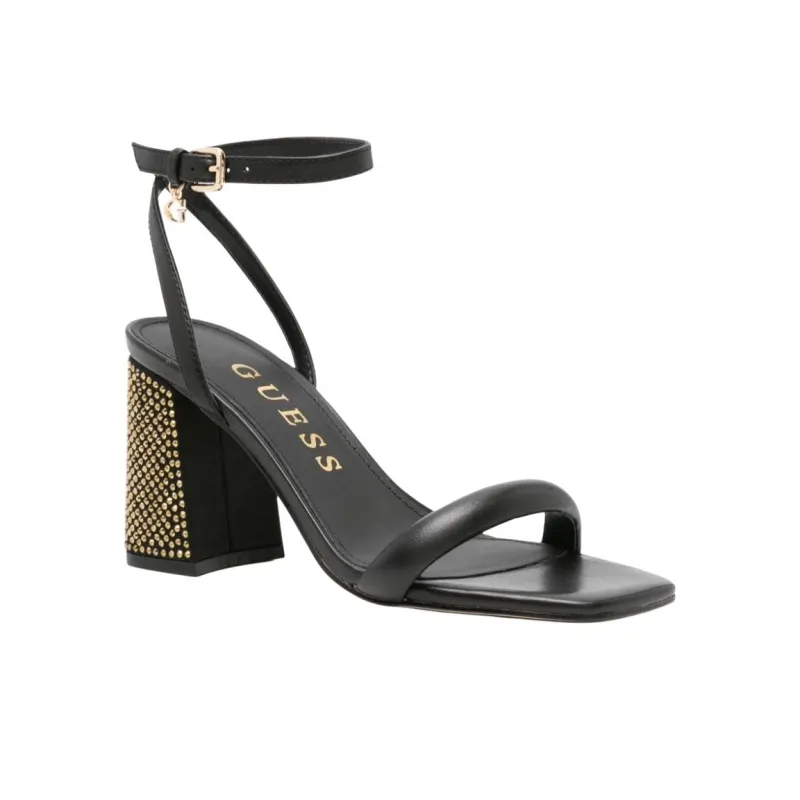 GUESS Gelectra Strap Sandals Women's Black-2