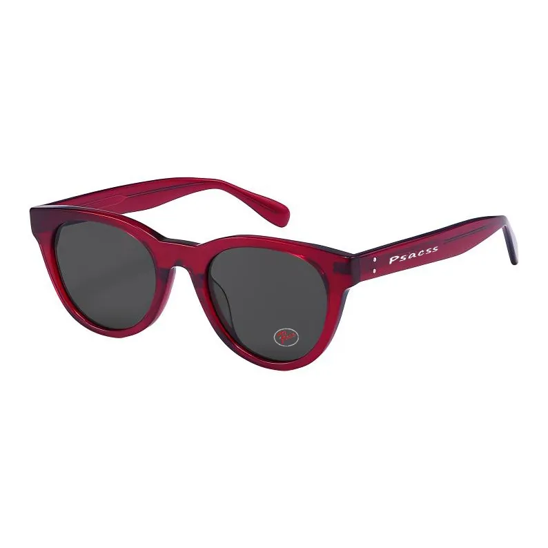 PSACSS Plate Frame Oval Sunglasses Unisex-2