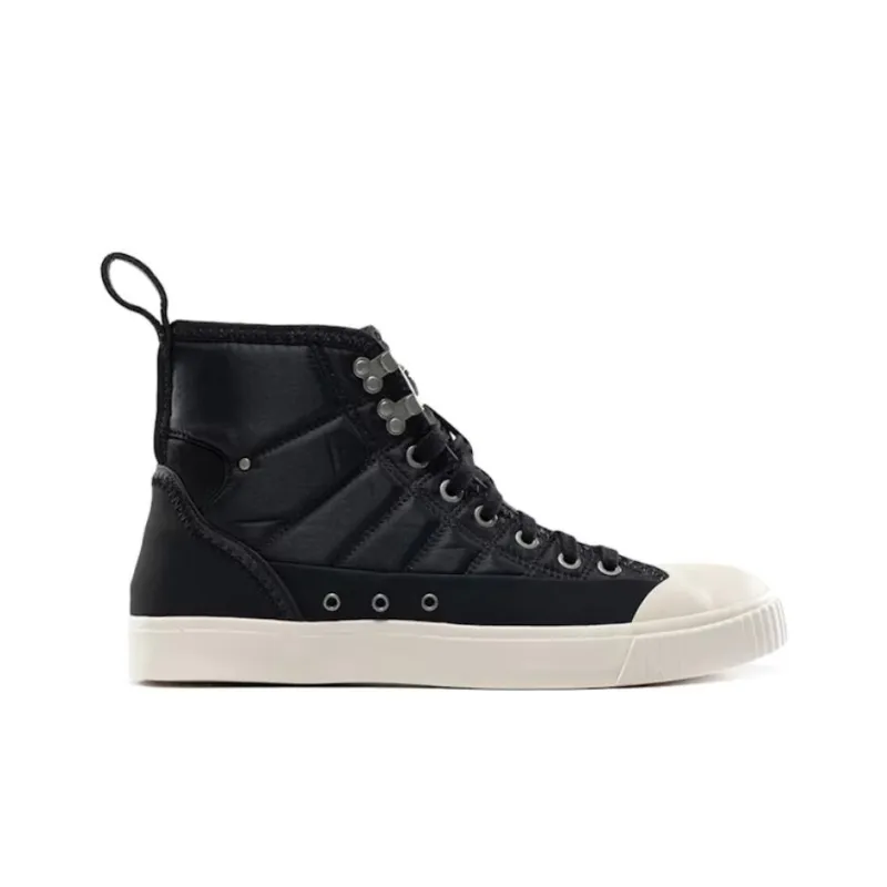 Onitsuka Tiger Wear-Resistant Balance High-Top Skateboard Shoes Unisex Black-1