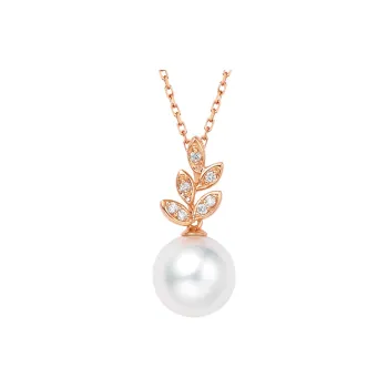 WithLove Saltwater Pearl Diamond Pendants Women's
