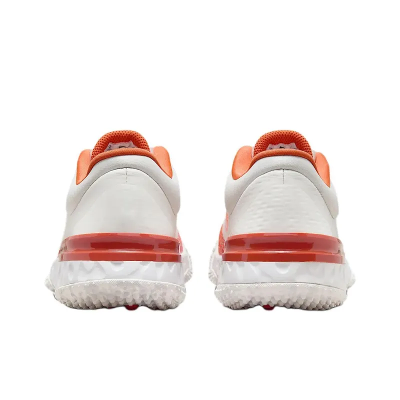 Nike Alpha Huarache Elite 4 Turf Summit White Light Wild Mango Vintage Coral Hyper Crimson Women's-4