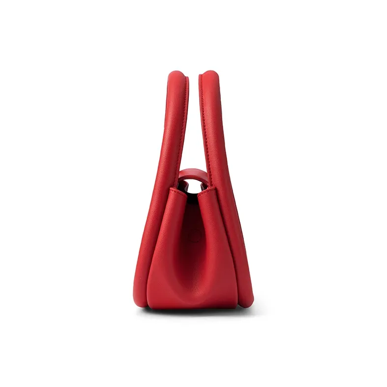 AMAZING SONG Soft European Bag Series Handbags Little Red Box Soft European Bag Medium Size-4