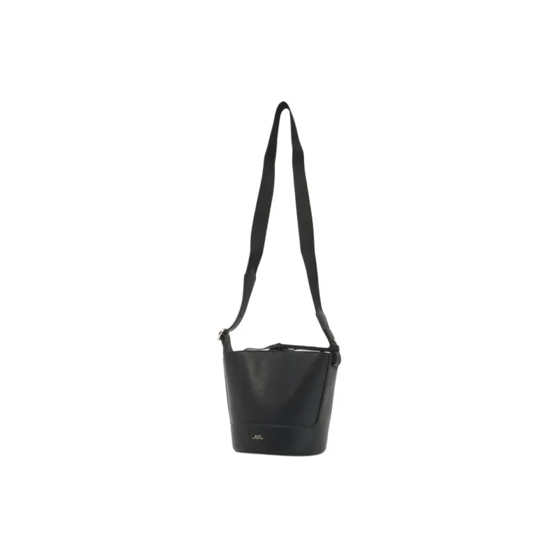 A.P.C Ana Logo Stamp Bucket Bag-1