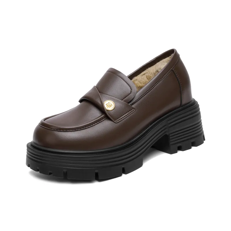 KATHRYN WILSON Loafers Women's Brown/Black-0